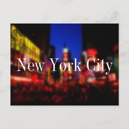 New York City Postcard Postkarte (Vorderseite)