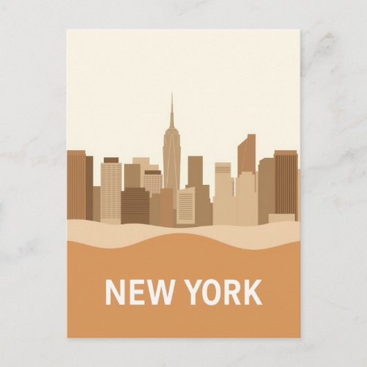 New York City Postcard Postkarte (Vorderseite)