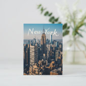New York City Postcard Postkarte (Stehend Vorderseite)