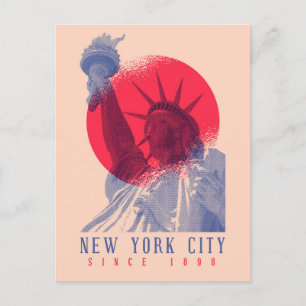 New York City Postcard Postkarte