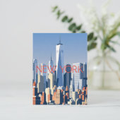 New York City Postcard Postkarte (Stehend Vorderseite)