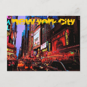 New York City Postcard Postkarte
