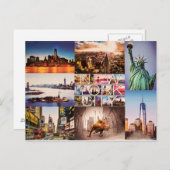 New York City Postcard Postkarte (Vorne/Hinten)