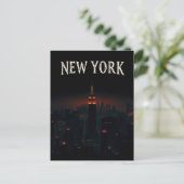 New York City Postcard Postkarte (Stehend Vorderseite)