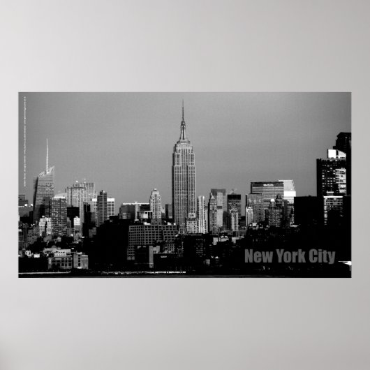 New York City Poster (Vorne)