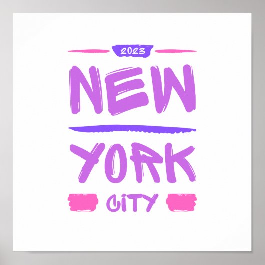 New York City Poster (Vorne)