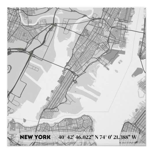 New York City Poster (Vorderseite)