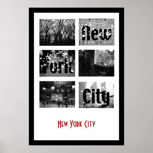New York City Poster (Vorne)