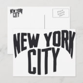 New York City Postkarte (Vorne/Hinten)