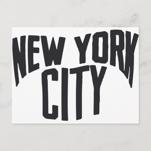 New York City Postkarte (Vorderseite)