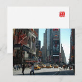 New York City Postkarte (Vorne/Hinten)