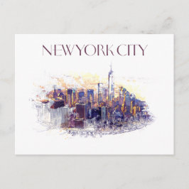 New York City Postkarte