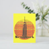 New York City Postkarte (Stehend Vorderseite)