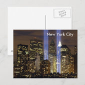 New York City Postkarte (Vorne/Hinten)