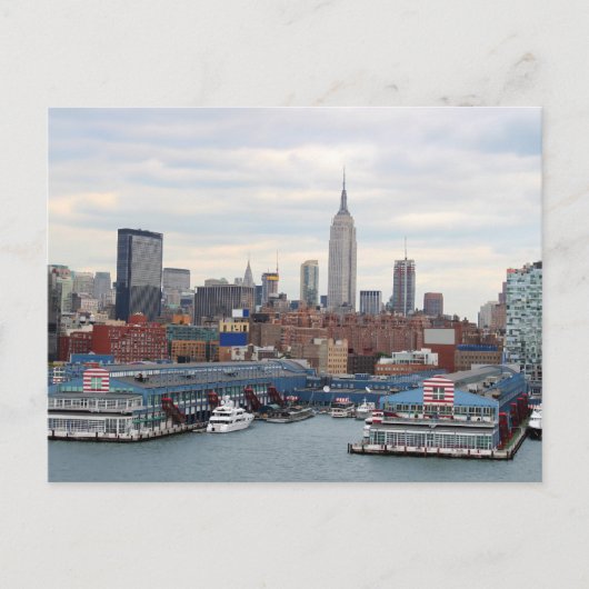 New York City Postkarte (Vorderseite)