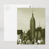 New York City Postkarte (Vorne/Hinten)