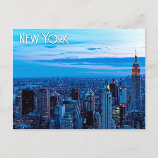 New York City Postkarte (Vorderseite)