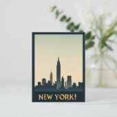 New York City Postkarte (Stehend Vorderseite)