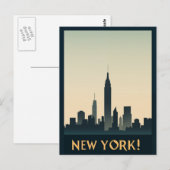 New York City Postkarte (Vorne/Hinten)