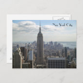 New York City Postkarte (Vorne/Hinten)