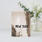 New York City Postkarte (Stehend Vorderseite)