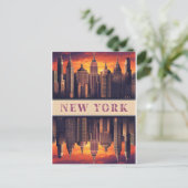 New York City Postkarte (Stehend Vorderseite)