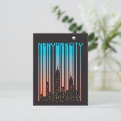 New York City Postkarte (Stehend Vorderseite)