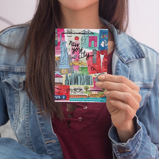 New York City Postkarte