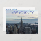 New York City Postkarte (Vorne/Hinten)