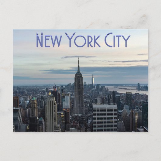 New York City Postkarte (Vorderseite)