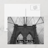 New York City Postkarte (Vorne/Hinten)