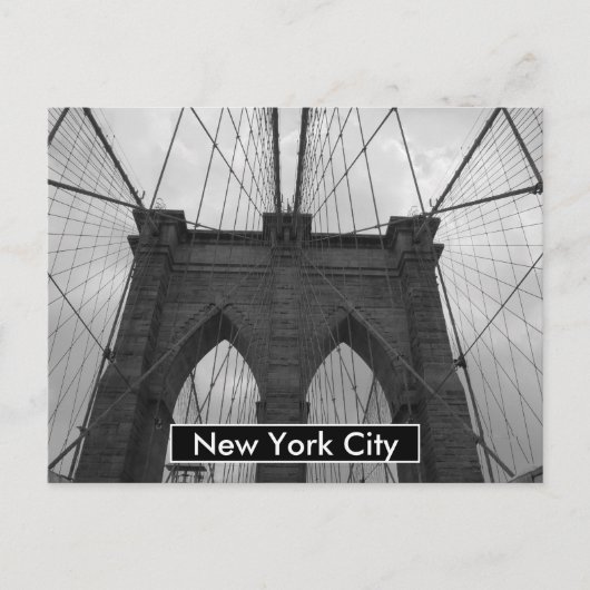 New York City Postkarte (Vorderseite)