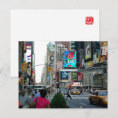 New York City Postkarte (Vorne/Hinten)