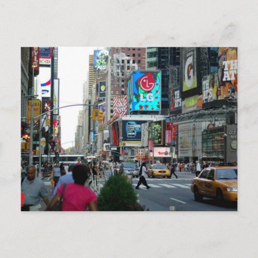 New York City Postkarte (Vorderseite)