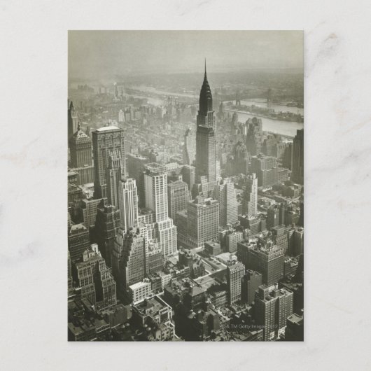 New York City Postkarte (Vorderseite)