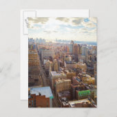 New York City Postkarte (Vorne/Hinten)