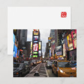 New York City Postkarte (Vorne/Hinten)