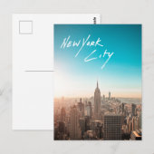 New York City Postkarte (Vorne/Hinten)