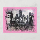 New York City Postkarte (Vorderseite)