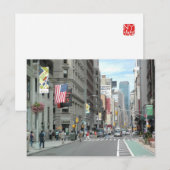 New York City Postkarte (Vorne/Hinten)