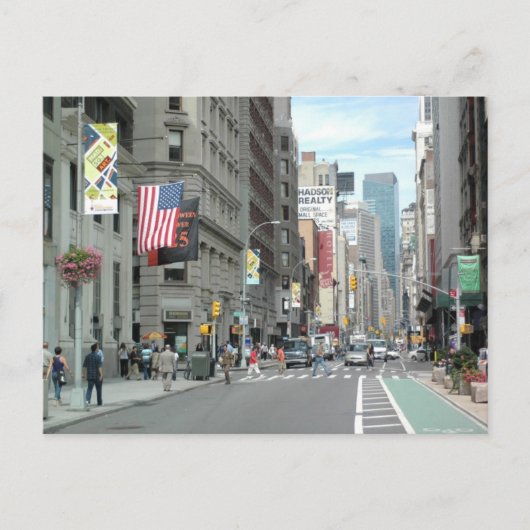 New York City Postkarte (Vorderseite)