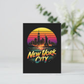 New York City Postkarte (Stehend Vorderseite)