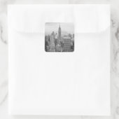 New York City Quadratischer Aufkleber (Tasche)