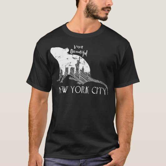 New York City Rat Funny Joke Spaß T-Shirt (Vorderseite)