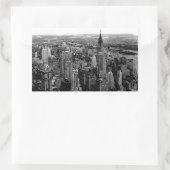 New York City Rectangle Sticker (Tasche)