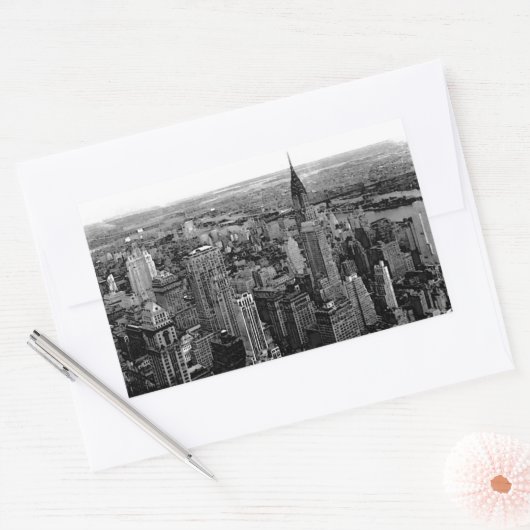 New York City Rectangle Sticker (Umschlag)