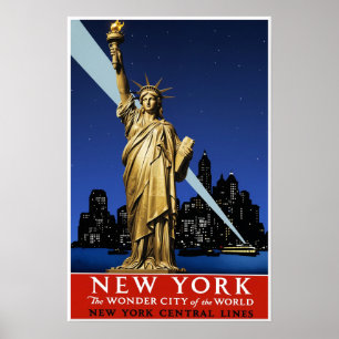 New York City Reiseplakat Poster