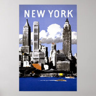 New York City Reiseplakat Poster
