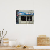 New York City Restaurant Diner - UWS Manhattan Poster (Küche)