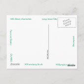 New York City - Ride the East River Postkarte (Rückseite)